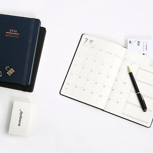 2016 Business Weekly Appointment Planner