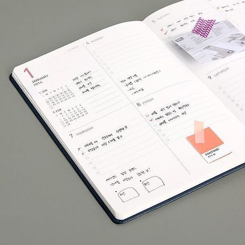 2016 Business Weekly Appointment Planner