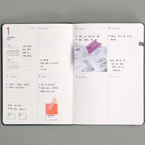 2016 Business Weekly Appointment Planner