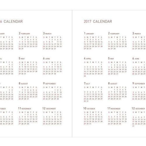 2016 Business Weekly Appointment Planner