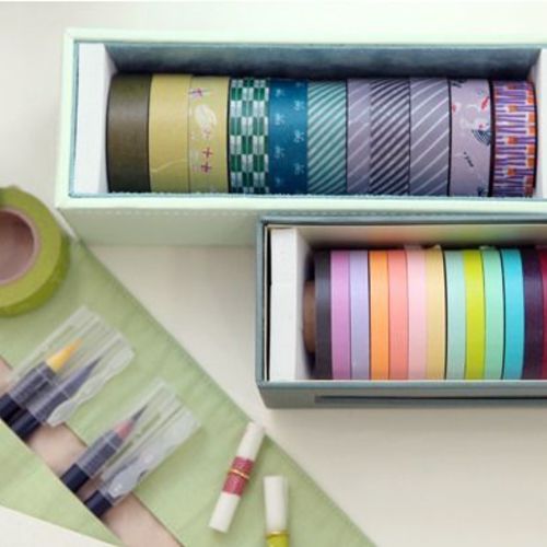 Masking Tape Organizer