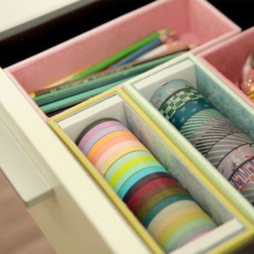 Masking Tape Organizer