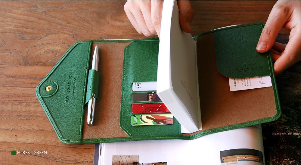 Leather Diary Wallet v1
