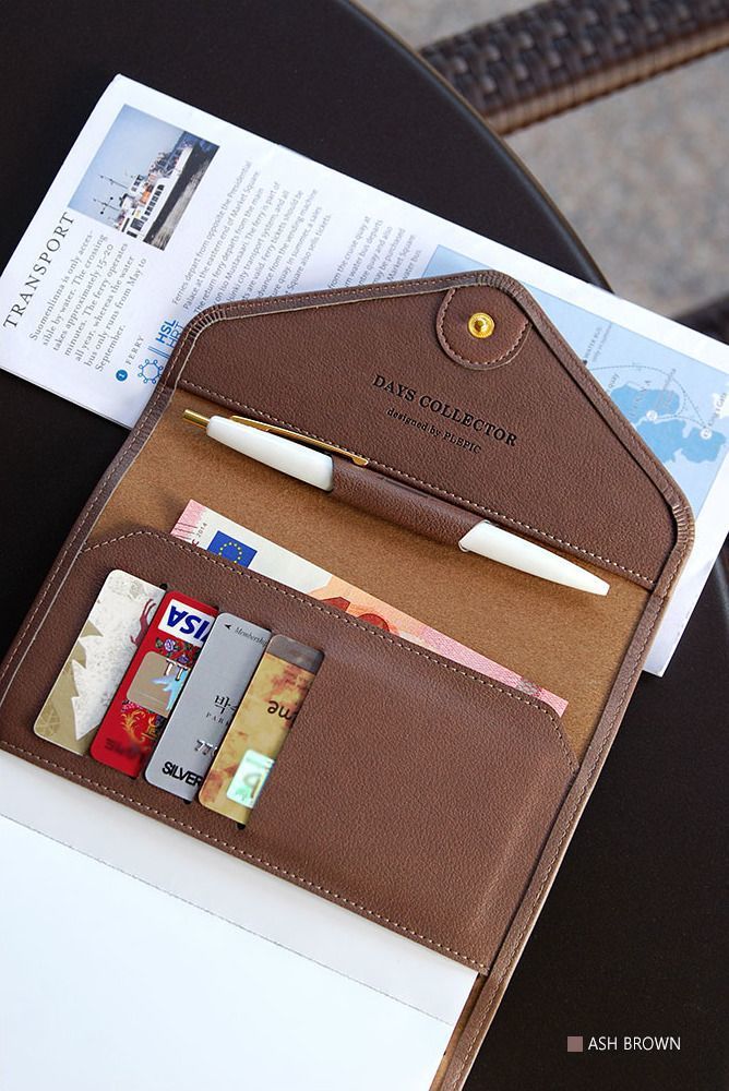 Leather Diary Wallet v1