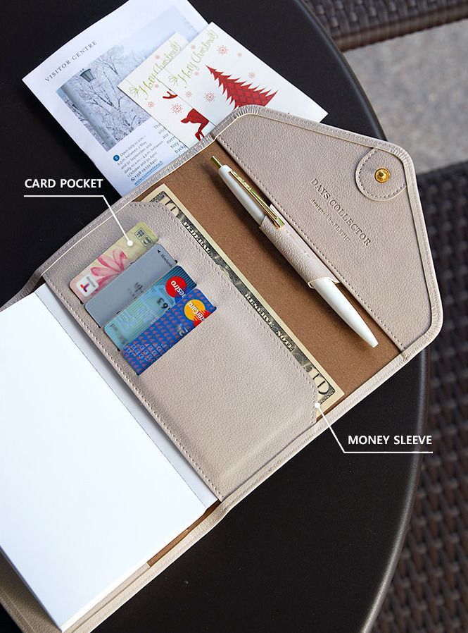 Leather Diary Wallet v1