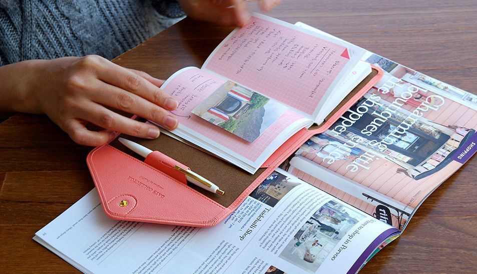 Leather Diary Wallet v1