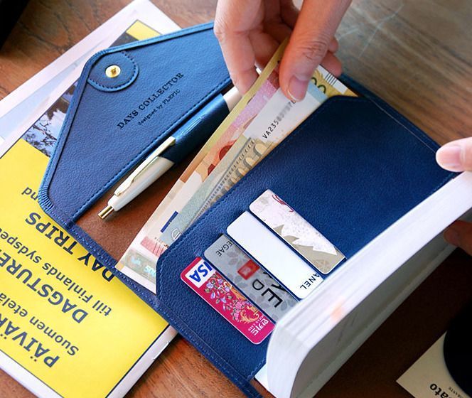 Leather Diary Wallet v1