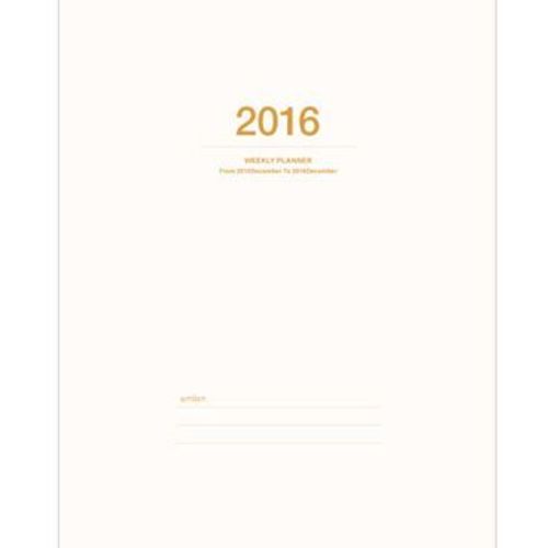 2016 Large Record Planner
