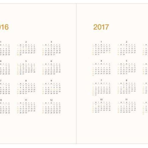 2016 Large Record Planner