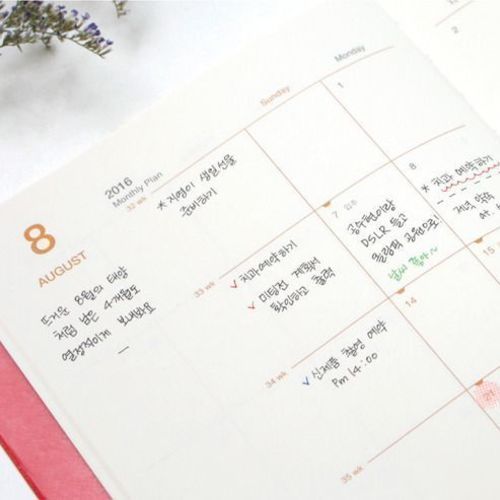 2016 Large Record Planner