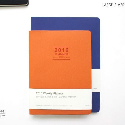 2016 Large Record Planner