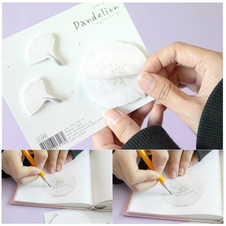 Dandelion Sticky Notes MochiThings: Dandelion Sticky Note