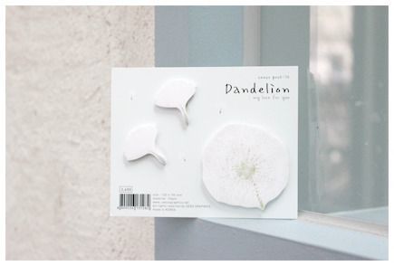 Dandelion Sticky Notes MochiThings: Dandelion Sticky Note