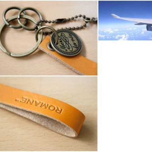 Plane Key Ring