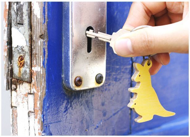 Kangaroo Key Ring