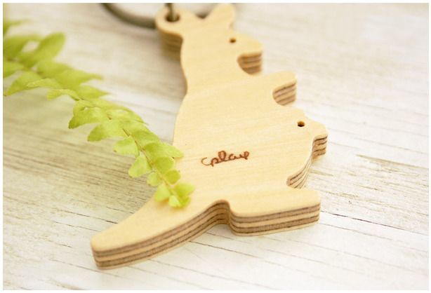 Kangaroo Key Ring