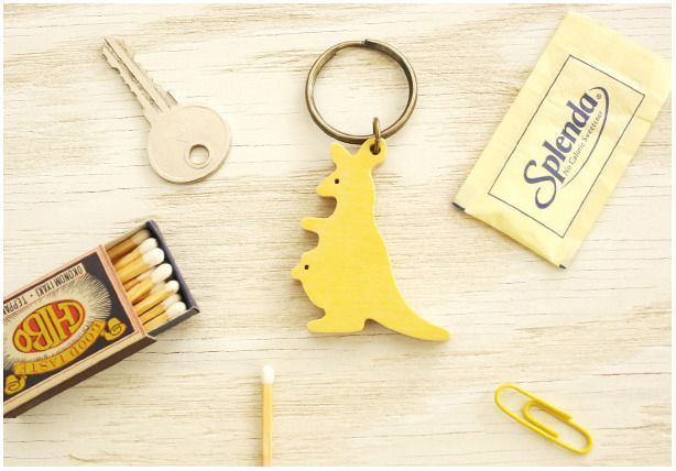 Kangaroo Key Ring