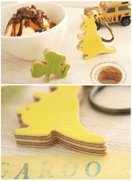 Kangaroo Key Ring