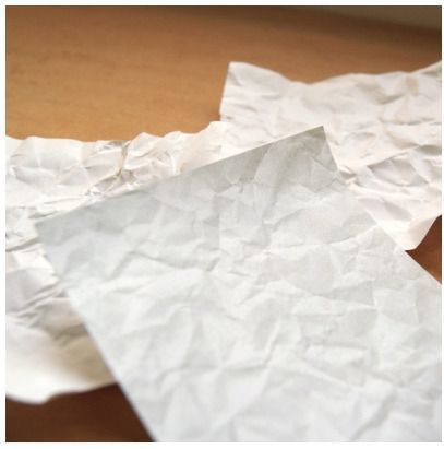 Crumpled Paper Sticky Note