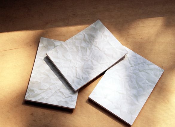 Crumpled Paper Sticky Note