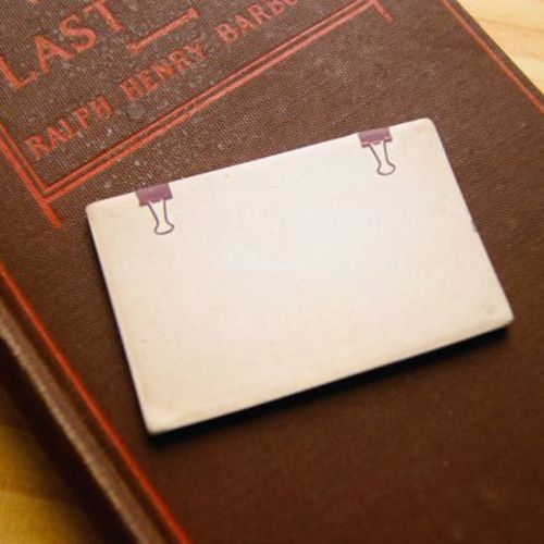 Worn Notebook Sticky Note - Image 1