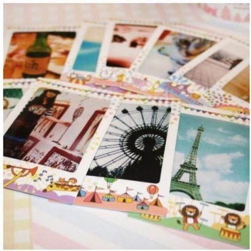 Animal Circus Instax Mini Film Frame Sticker Set - Image 1