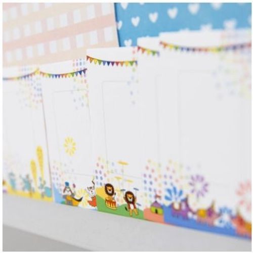 Animal Circus Instax Mini Film Frame Sticker Set - Image 4