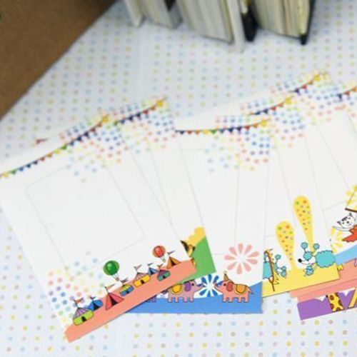 Animal Circus Instax Mini Film Frame Sticker Set - Image 10