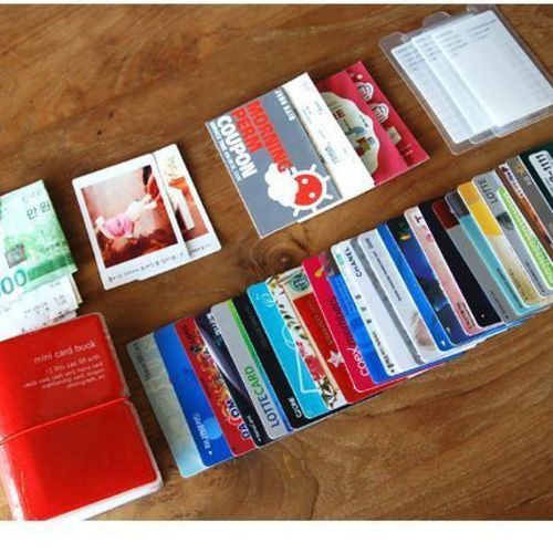 Colorful Mini Card Book