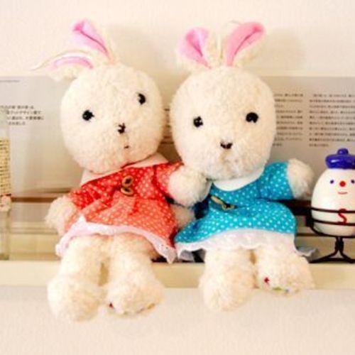 Couple Rabbit Pen Case