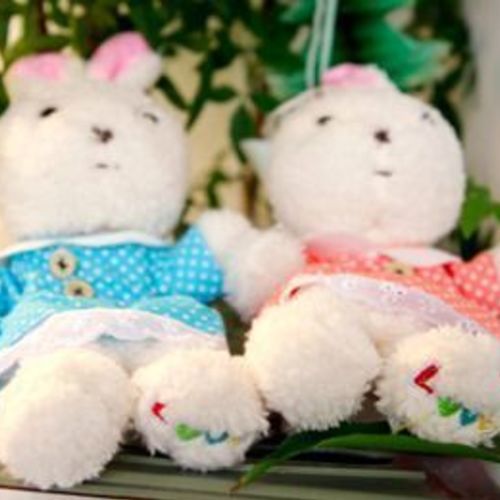 Couple Rabbit Pen Case