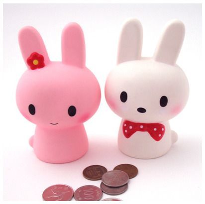 MochiThings: Lovely Rabbit Coin Bank