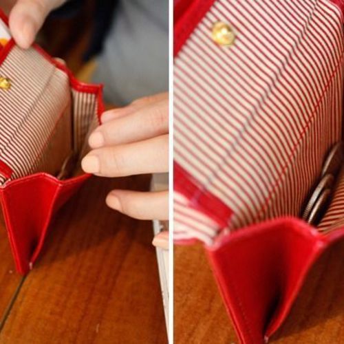 Romantic Ribbon Handy Wallet