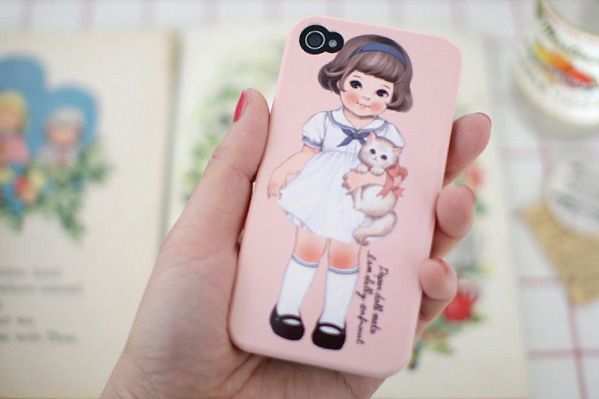 Paper Doll iPhone 4/4S Case v2