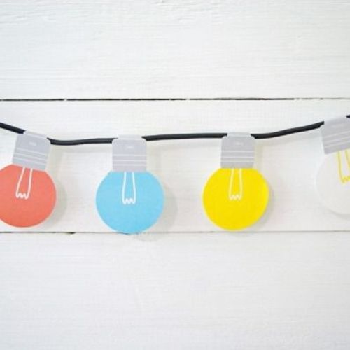 Light Bulb Sticky Note