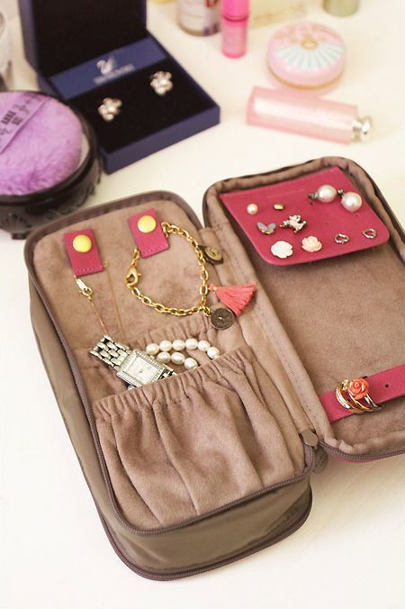 Cosmetic & Jewelry Pouch