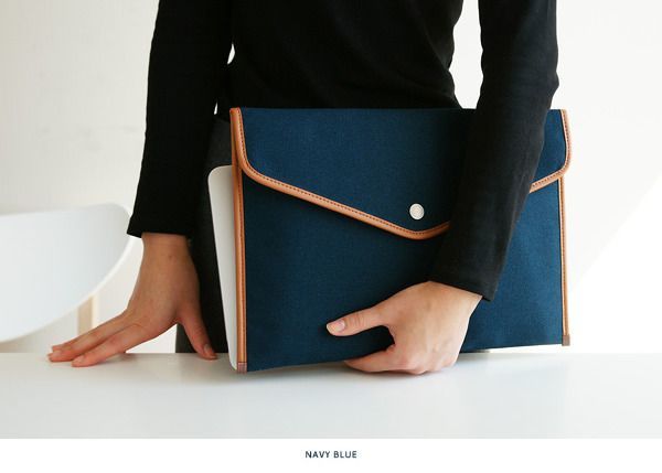 Canvas Document Pouch