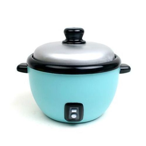 Sky Blue Rice Cooker Coin Bank - Image 1