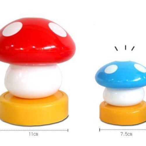 Blue Mini Mushroom Lamp - Image 4
