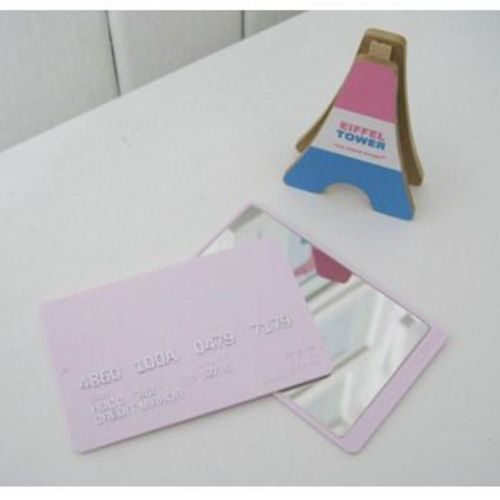 Blue Credit Card Mirror - Image 1