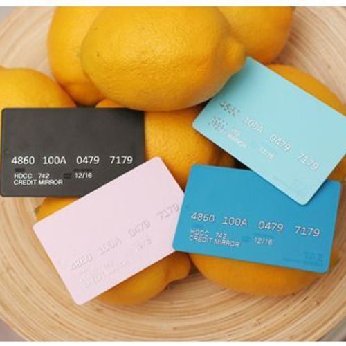 Blue Credit Card Mirror - Image 4