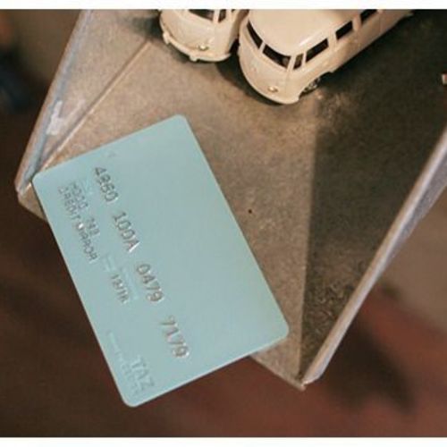 Blue Credit Card Mirror - Image 13