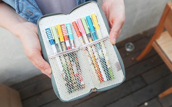 Indigo Slim Pencil Case