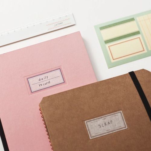 MochiThings: Label Sticker Mini Book
