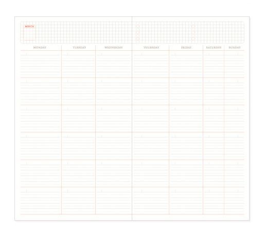 Solid Folding Planner