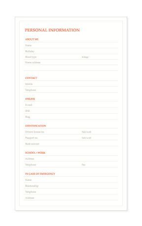 Solid Folding Planner