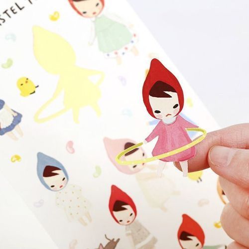 Mariffe Pastel Deco Sticker - Image 2