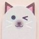 JStory Index Sticky Note, Siamese Cat
