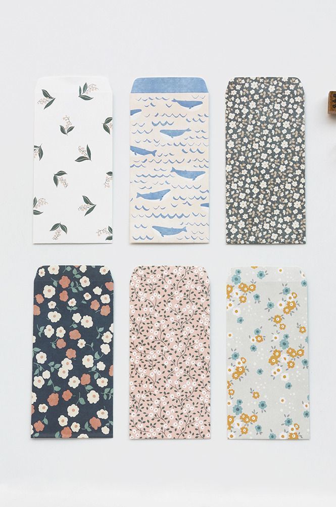 MochiThings: Basic Pattern Gift Envelope Set