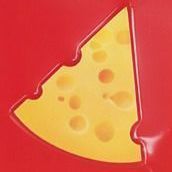 Emmental Cheese Sticky Note v2, Large